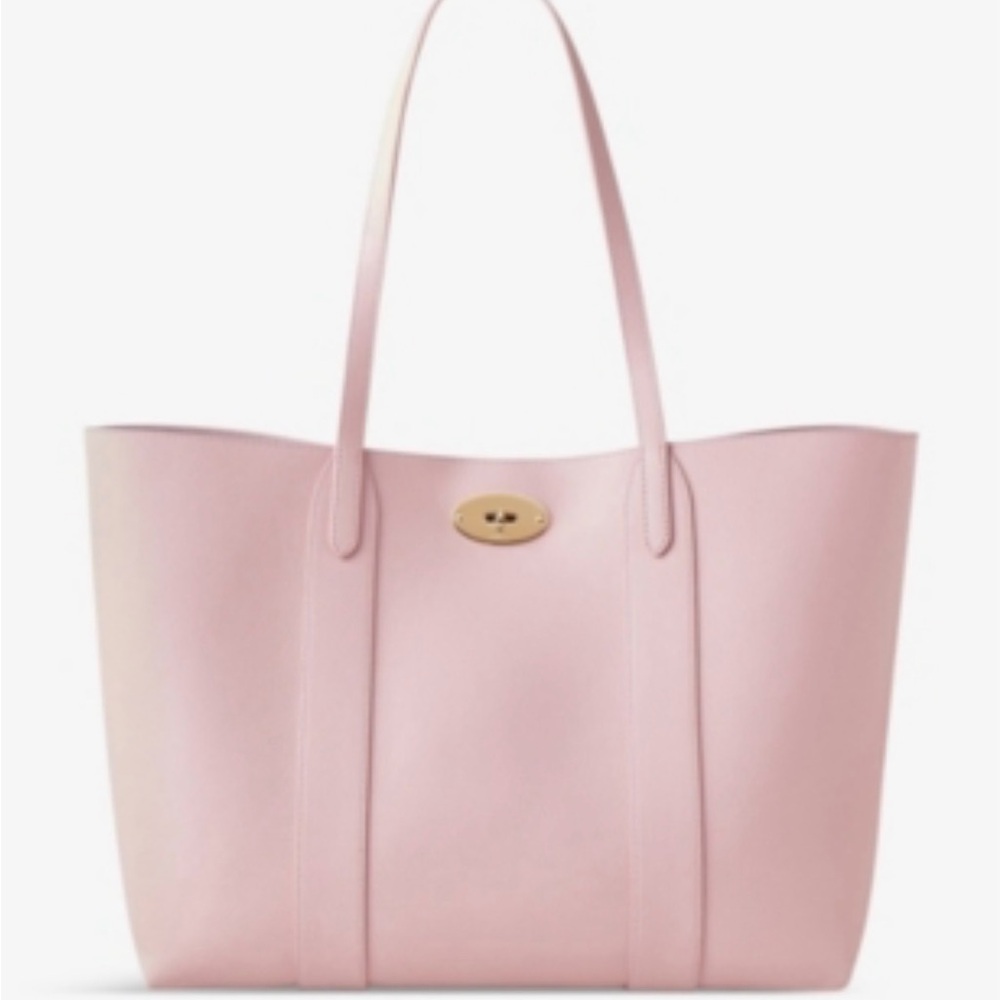 Mulberry Bayswater Leather Tote in Powder Rose